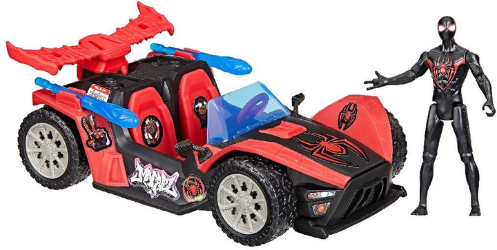 Набір Hasbro SPIDER-MAN Spider Mobile & Miles Morales 10 см (5010996284839) - зображення 2