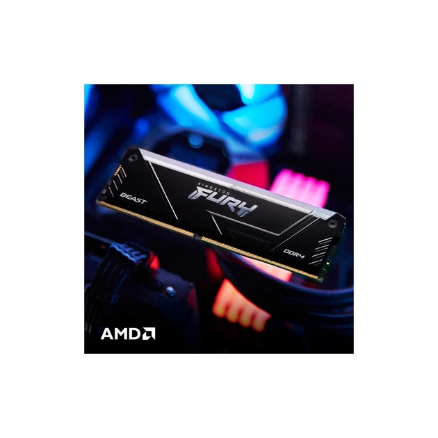 Модуль памяти для компьютера DDR4 32GB (2x16GB) 3200 MHz Beast RGB Black Kingston Fury (ex.HyperX) (KF432C16BB12AK2/32WP) - Фото 10 Модуль памяти для компьютера DDR4 32GB (2x16GB) 3200 MHz Beast RGB Black Kingston Fury (ex.HyperX) (KF432C16BB12AK2/32WP) - изображение 10