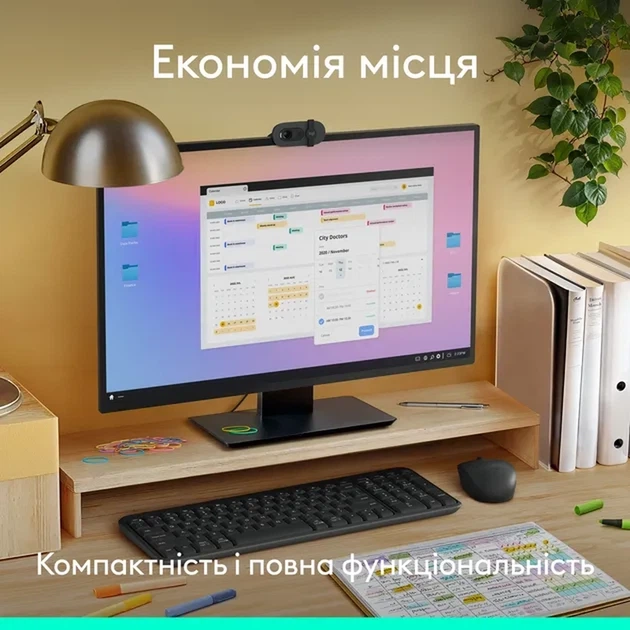 Комплект клавіатура та миша Logitech MK250 920-013823 - изображение 5