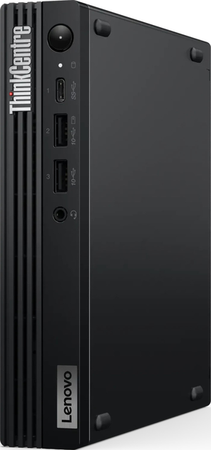 Komputer Lenovo ThinkCentre M70q Gen 5 Tiny (12TD0017PB) Black - obraz 2