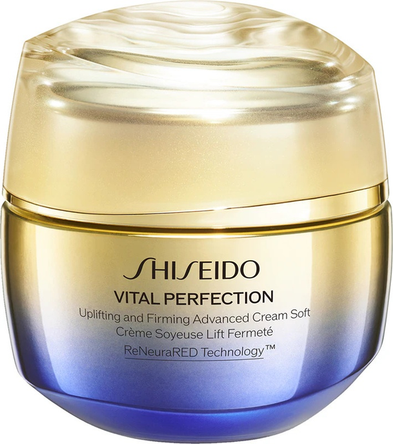 Крем для обличчя Shiseido Vital Perfection Uplifting and Firming Advanced Cream Soft зміцнюючий 50 мл (768614210245) - зображення 1