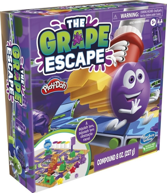 Ігровий набір Hasbro Play-Doh Втеча винограду F4947 (5010996189745) - зображення 1