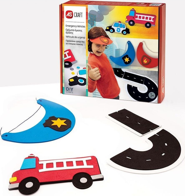 Іграшковий набір As Craft рятувальні машини 1038-31005 (5203068310059) - зображення 5