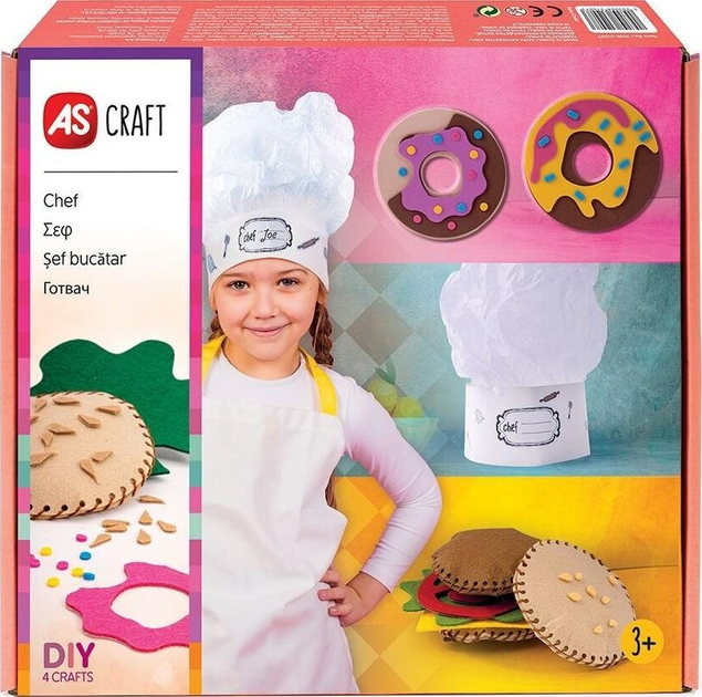 Іграшковий набір As Craft шеф-кухар 1038-31007 (5203068310073) - зображення 1