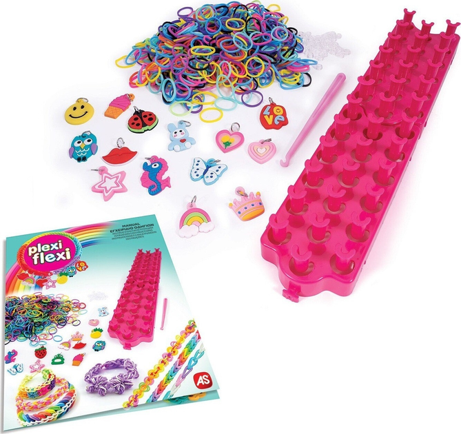 Zestaw do tworzenia biżuterii AS Plexi-Flexi z krosnem 1080-25568 (5203068255688) - obraz 3