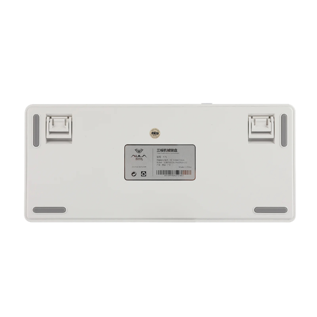 Беспроводная механическая клавиатура AULA F75 White-Blue - Фото 7 Беспроводная механическая клавиатура AULA F75 White-Blue - изображение 7