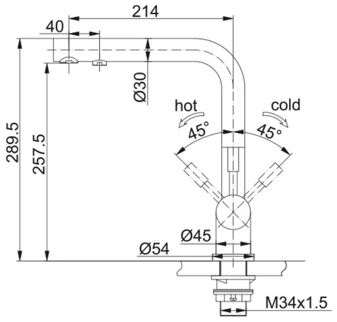 Кухонний змішувач Franke Maris Atlas (160.0705.404) - зображення 3