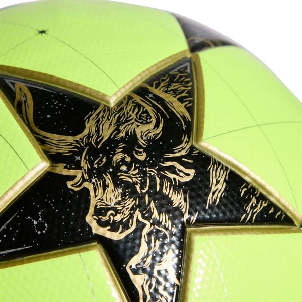 Мяч футбольный Adidas UCL 2026 league Winter JZ9994 №5 Желто-черный - Фото 4 Мяч футбольный Adidas UCL 2026 league Winter JZ9994 №5 Желто-черный - изображение 4