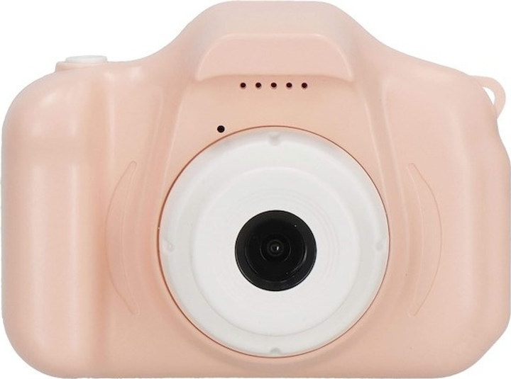 Дитячий фотоапарат Springos Full HD з картою 8 ГБ Рожевий KC0005 (5907769364440) - зображення 1