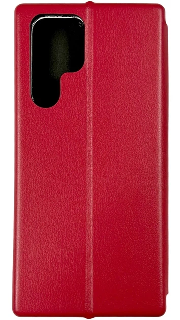 Чохол книжка Fashion Case для Samsung Galaxy S22 Ultra Червоний - зображення 2