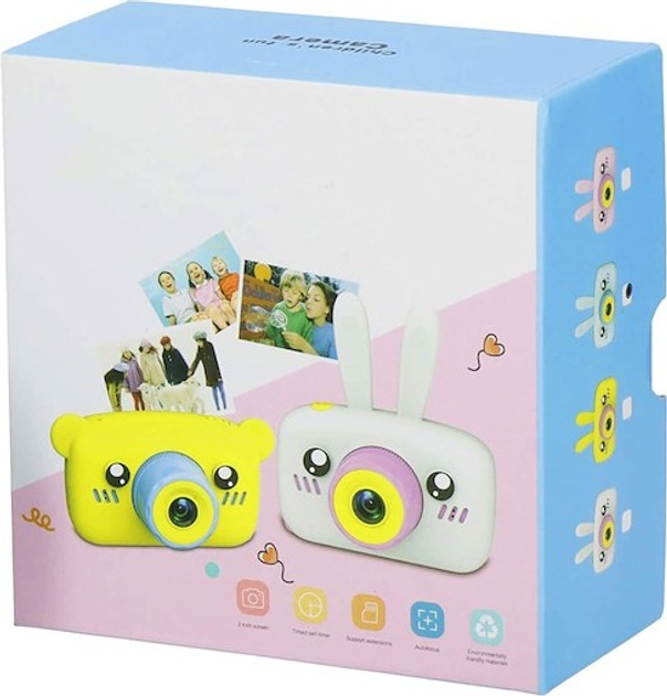 Дитячий фотоапарат Springos Full HD з картою 8 ГБ Рожевий KC0007 (5907719470702) - зображення 15