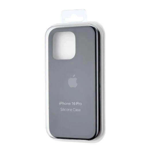 Чехол для iPhone 16 Pro силиконовый Soft-touch Silicone Case Full Size (AA) Black - Фото 3 Чехол для iPhone 16 Pro силиконовый Soft-touch Silicone Case Full Size (AA) Black - изображение 3