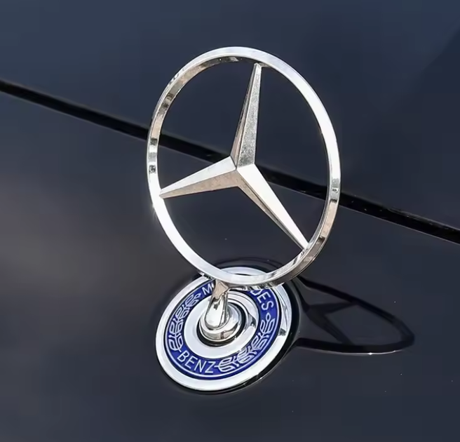 Эмблема прицел для Mercedes-Benz (Мерседес) Классик ХРОМ CountryMan - изображение 6