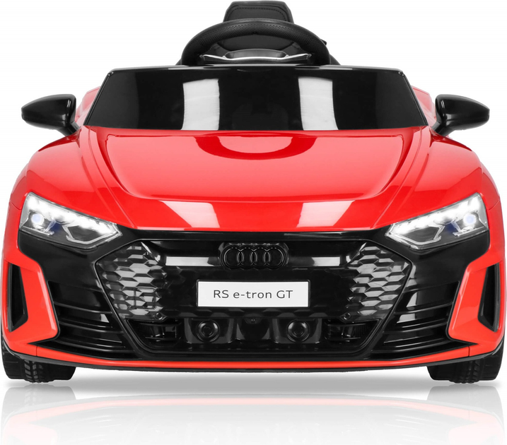 Samochód na akumulator Springos Audi z klaksonem Czerwony KC0013 (5907719483191) - obraz 7