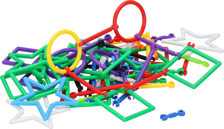 Конструктор Springos Трубки для будівництва 869 елементів (5907719490274) - зображення 6