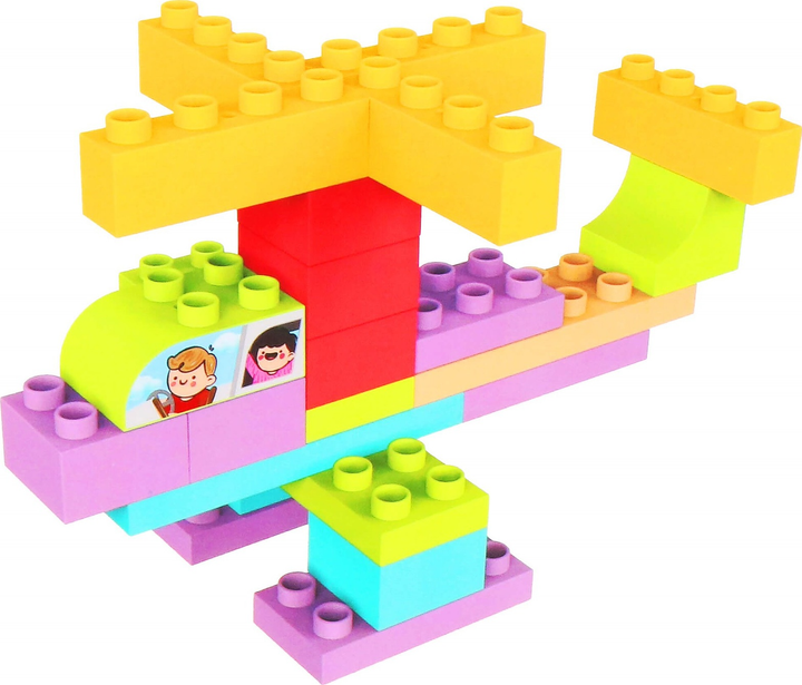 Конструктор Springos м'який 126 елементів (5907719490281) - зображення 6