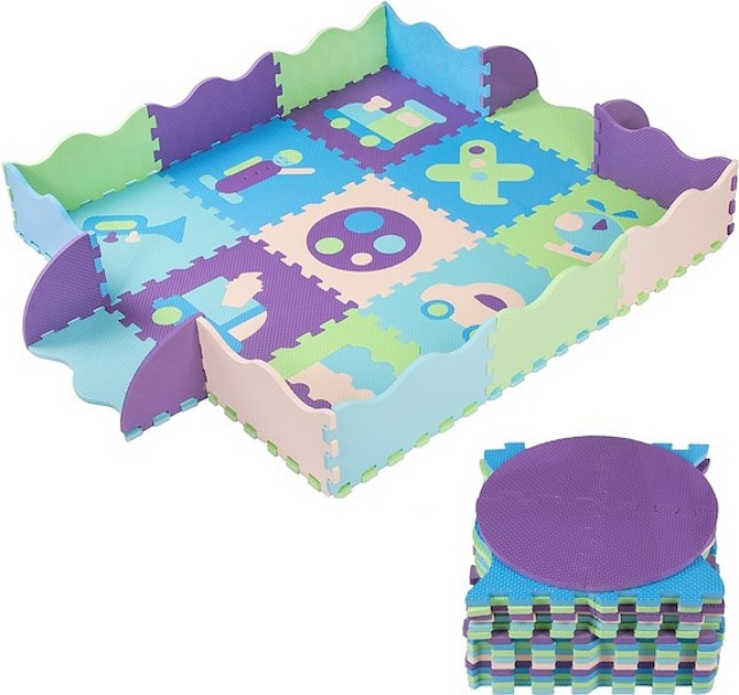 Килимок пазл Springos 90 x 90 см 77 eлементів (5907719403380) - зображення 5