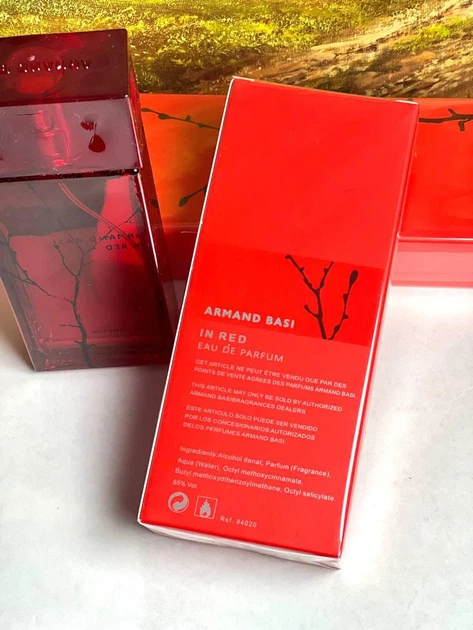 Парфумована вода для жінок Armand Basi In Red EDP - Фото 4 Парфумована вода для жінок Armand Basi In Red EDP - изображение 4