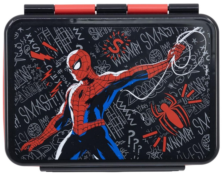 Pudełko lunchowe Spiderman 74756 1100 ml (8412497747566) - obraz 1