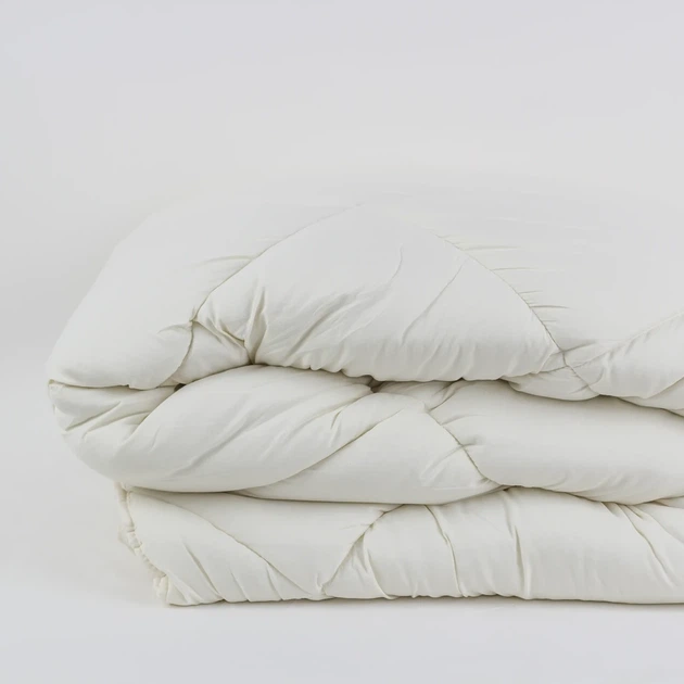 Ковдра двоспальна 180×205 зимова особливо тепла FRIENDLY ALASKA молочна, 450 г/м² (1-00152_33775) - Фото 6 Ковдра двоспальна 180×205 зимова особливо тепла FRIENDLY ALASKA молочна, 450 г/м² (1-00152_33775) - зображення 6