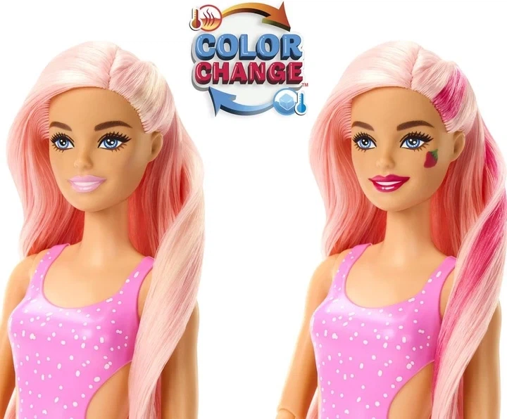 Кукла Barbie Pop Reveal Сочные фрукты Клубничный лимонад HNW41 - изображение 7