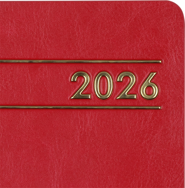 Ежедневник датированный 2026 (A5, гибкая обложка, красный) Buromax Memory BM.21151-05 - Фото 3 Ежедневник датированный 2026 (A5, гибкая обложка, красный) Buromax Memory BM.21151-05 - изображение 3