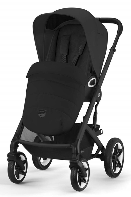 Прогулянкова коляска Cybex Gold Talos S Lux Moon Black (4063846392414) - зображення 1