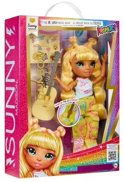 Lalka Rainbow High Jr High Rockband Fashion Dolls Sunny (565628) (0035051565628) - obraz 1