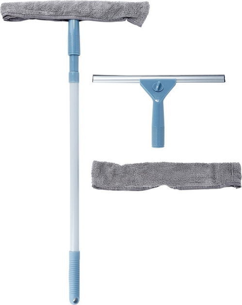 Mop do okien teleskopowy Ultra Clean ze ściągaczką 50-95 cm 4 elementy (8721037104999) - obraz 3
