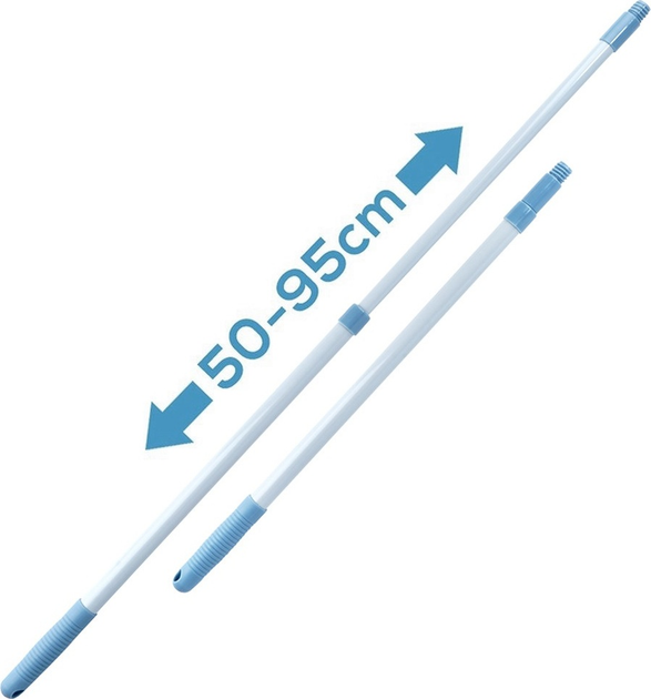 Mop do okien teleskopowy Ultra Clean ze ściągaczką 50-95 cm 4 elementy (8721037104999) - obraz 4