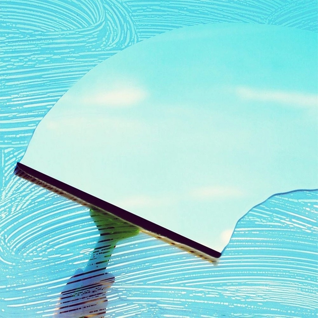 Телескопічна швабра для вікон Vilde зі скребком 57-128 см 4 елементи (5904316472085) - зображення 8