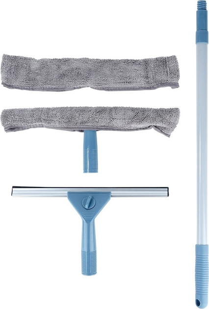 Mop do okien teleskopowy Ultra Clean ze ściągaczką 50-95 cm 4 elementy (8721037104999) - obraz 10