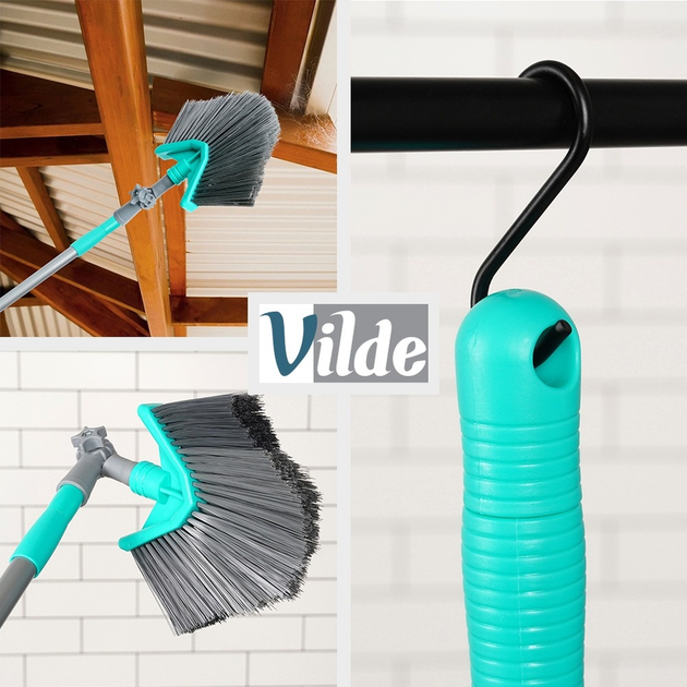 Телескопічна мітла Vilde для пилу і павутини трикутна 140-327 см (5904316463014) - зображення 6