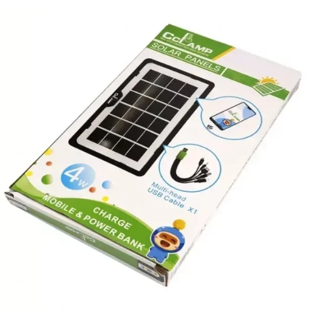 Портативна сонячна панель Cclamp CL-639 Solar 4W 6V IP65 - зображення 5