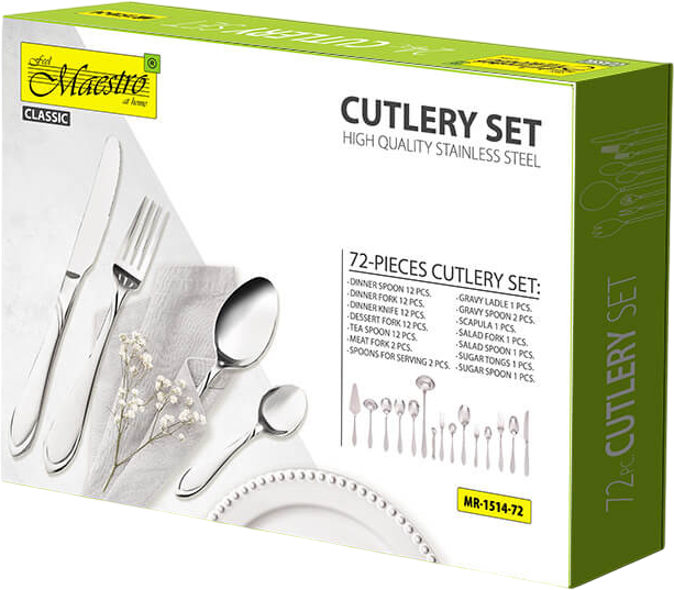 Zestaw sztućców Maestro Classic 72 elementy (4897144672226) - obraz 2