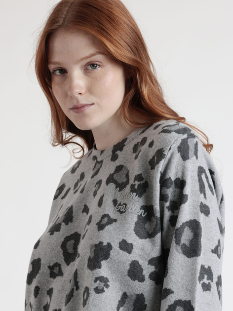 Piżama damska z długimi spodniami i długim rękawem Admas 56232 L Szara (8433623634468) - obraz 4