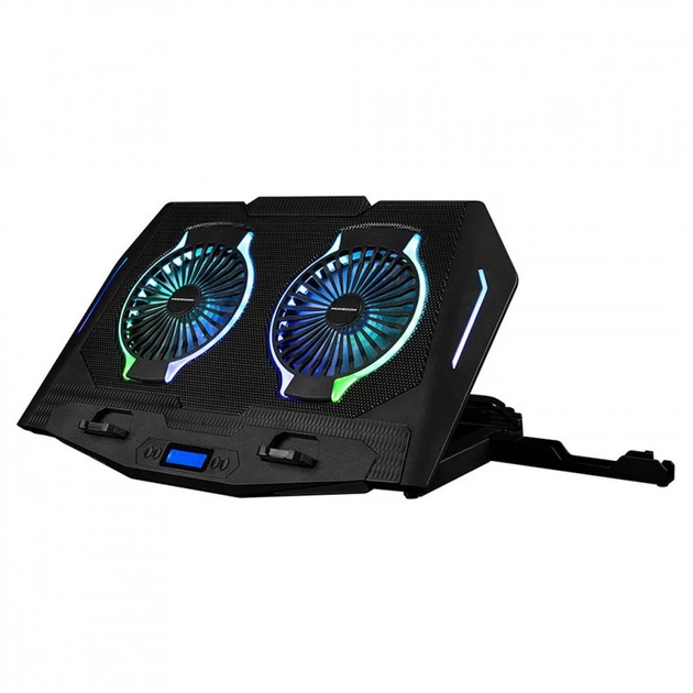 Подставка для ноутбука Modecom SILENT FAN MC-CF-21-RGB (PL-MC-CF-21-RGB) (315496) - Фото 1 Подставка для ноутбука Modecom SILENT FAN MC-CF-21-RGB (PL-MC-CF-21-RGB) (315496) - изображение 1