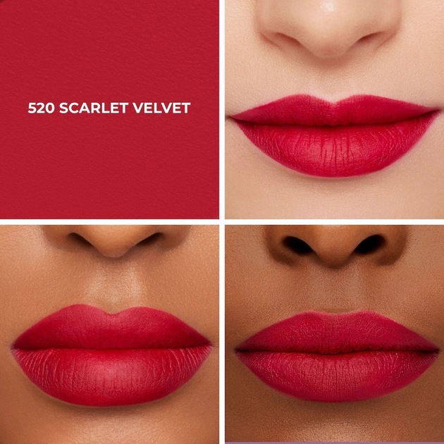 Помада для губ Laura Mercier Caviar Smoothing матова 520 Scarlet Velvet 3.8 г (194250067033) - зображення 3