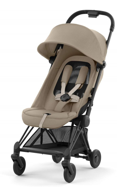 Прогулянкова коляска Cybex Platinum Coya Matt Black Cozy Beige (4063846452941) - зображення 2