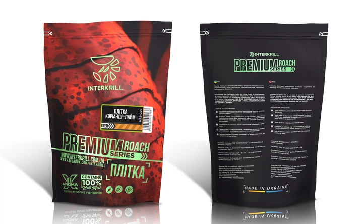 Прикормка Interkrill Премиум Плотва-Кориандр-Лайм 1кг (NFS-027) - Фото 1 Прикормка Interkrill Премиум Плотва-Кориандр-Лайм 1кг (NFS-027) - изображение 1