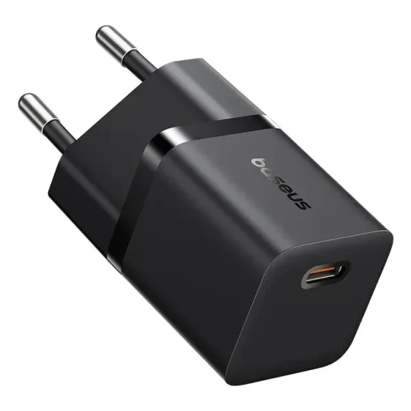 Зарядний Пристрій Baseus GaN5 Mini Fast Charger 25W (1Type-C) black (P10110909113-00) - Фото 9 Зарядний Пристрій Baseus GaN5 Mini Fast Charger 25W (1Type-C) black (P10110909113-00) - зображення 9