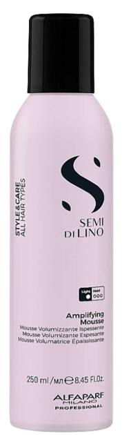 Mus do włosów Alfaparf Semi di Lino Style & Care łatwe utrwalenie cienkich i rzadkich włosów 250 ml (8022297141619) - obraz 1