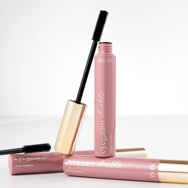 Tusz do rzęs Paese Eyegasm Double Serum czarna 9 ml (5902627628603) - obraz 4