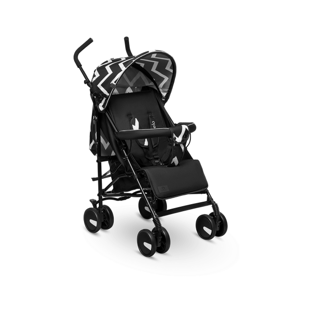 Прогулочная коляска Lionelo ELIA OSLO BLACK/WHITE - изображение 4