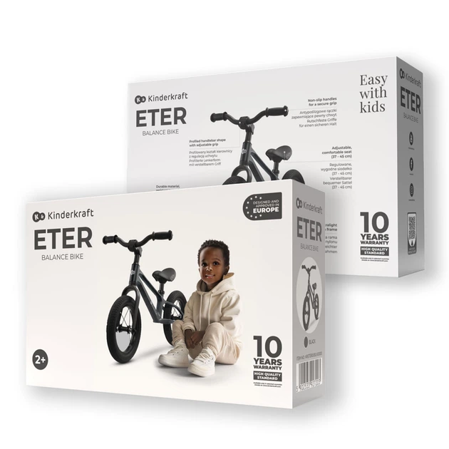 Біговел Kinderkraft Eter Black (KRETER00BLK0000) - изображение 2