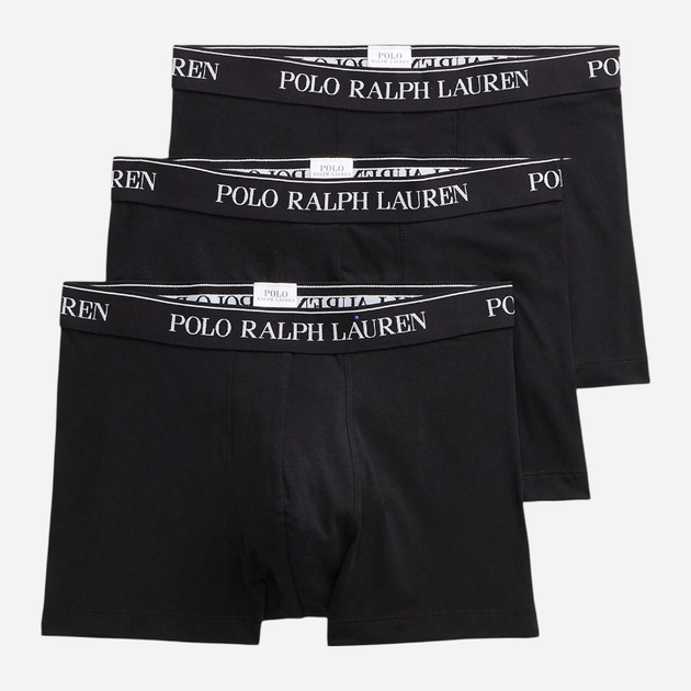 Zestaw majtek męskich typu bokserki Polo Ralph Lauren 714835885002 2XL 3 szt Czarny (3616531384556) - obraz 1