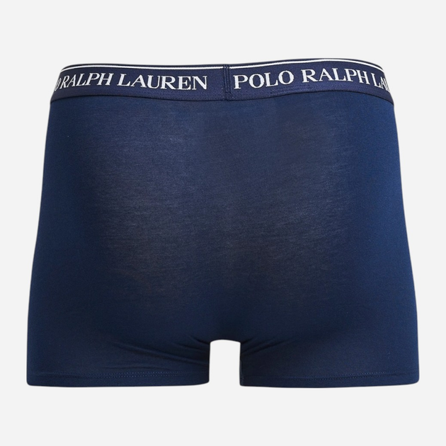 Набір трусів-боксерів чоловічих бавовняних Polo Ralph Lauren 714830299184 L 3 шт Синій/Блакитний/Зелений (3616854819643) - зображення 2