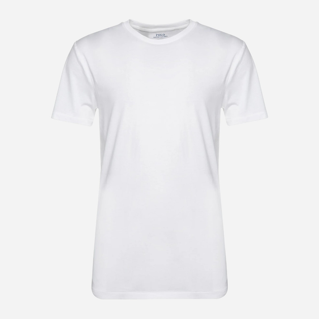 Набір футболок натільних чоловічих бавовняних Polo Ralph Lauren 714830304002 M 3 шт Чорний/Білий/Сірий (3616419658755) - зображення 8