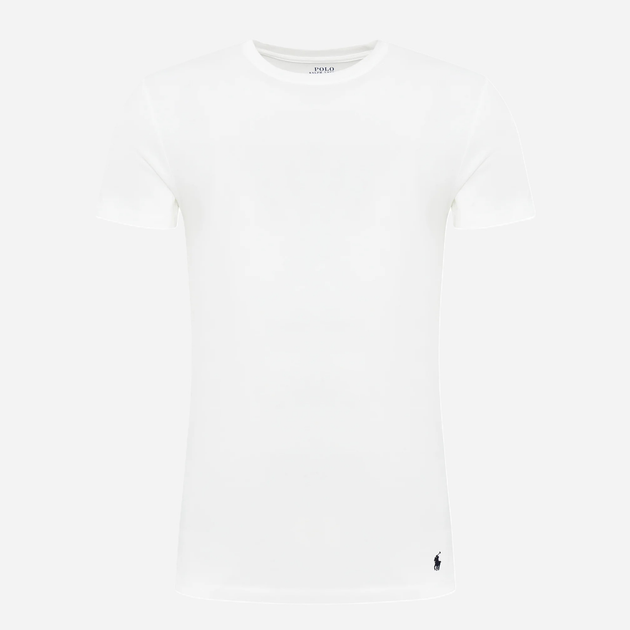 Набір футболок натільних чоловічих бавовняних Polo Ralph Lauren 714830304036 S 3 шт Сірий/Білий/Синій (3616852759446) - зображення 7