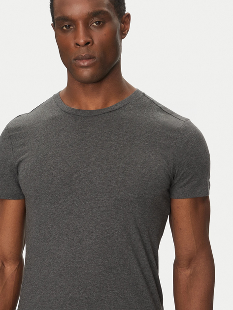 Набір футболок натільних чоловічих бавовняних Polo Ralph Lauren 714830304036 L 3 шт Сірий/Білий/Синій (3616852755318) - зображення 5